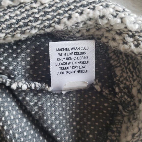 CONVERSE One Star Cowl Neck Pullover Sweater Side Zip SZ XS - Picture 14 of 14